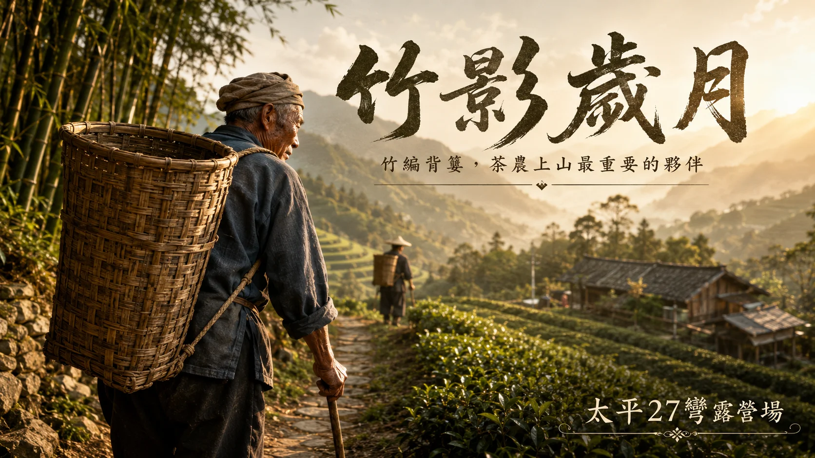【竹影歲月】竹編背簍，茶農上山最重要的夥伴